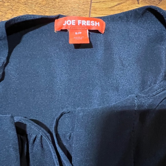 Joe Fresh - Black - Silk Tunic - Size S - Picture 3 of 4